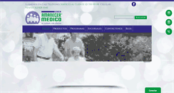 Desktop Screenshot of amanecermedico.com